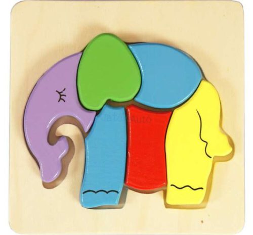 Elefánt fa 6 darabos puzzle