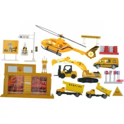 Építkezés játék szett