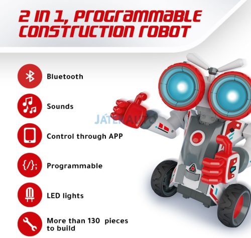 Xtrem Bots - Sam - építhetõ robot (130 db), telefonról irányítható