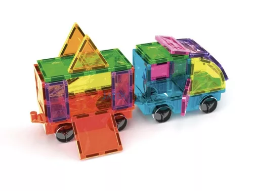 Geomag Magnetic Tiles Gems járművek 24 darabos mágneses építőjáték
