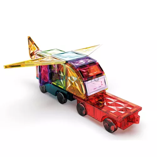 Geomag Magnetic Tiles Gems járművek 24 darabos mágneses építőjáték