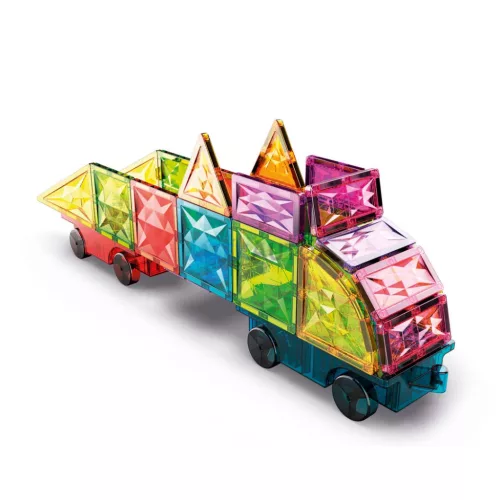 Geomag Magnetic Tiles Gems járművek 24 darabos mágneses építőjáték
