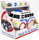 Max King Touch & Go mentőautó fénnyel és hanggal, 15 cm