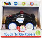 Max King Touch & Go rendőrautó fénnyel és hanggal, 15 cm