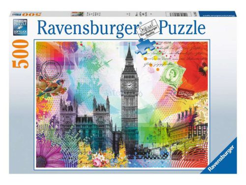 Ravensburger Puzzle 500 db - Üdvözlet Londonból