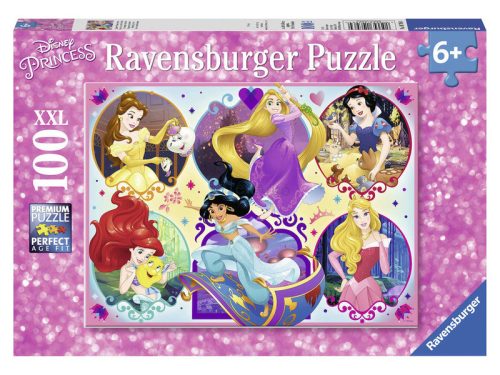 Ravensburger Puzzle 100 db - Disney Hercegnők 2