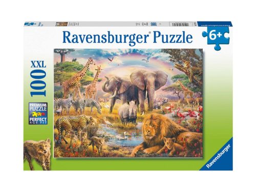 Ravensburger Puzzle 100 db - Afrikai szavanna