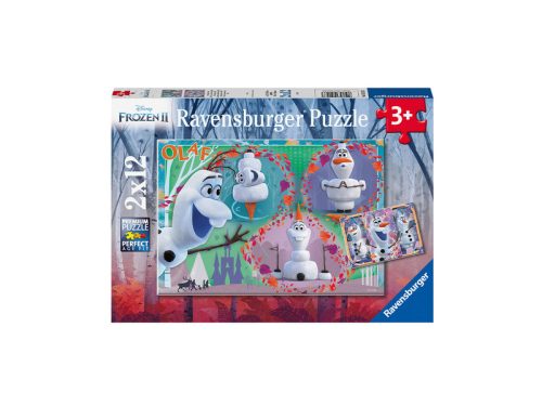 Puzzle 2x12 db - Olaf a kedvenc