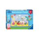 Ravensburger Puzzle 2x12 db - Peppa kalandja