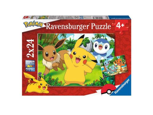 Ravensburger Puzzle 2x24 db - Pokemon