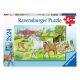 Ravensburger Puzzle 2x24 db - Lófarm