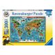 Ravensburger Puzzle 300 db - Állatok a világ körül