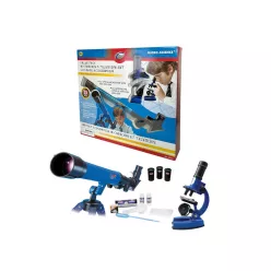 Távcső és mikroszkóp 35 darabos készlet