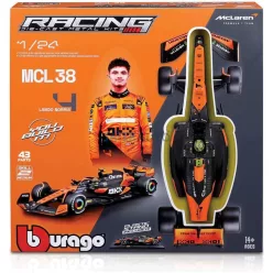  Bburago 1:24 F1 KIT - összeszerelhető modell autó / versenyautó - McLaren MCL38 18-28504
