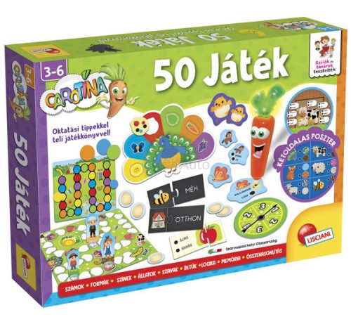 Carotina 50 játék