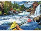 Puzzle 1000 db - White water kajakozás