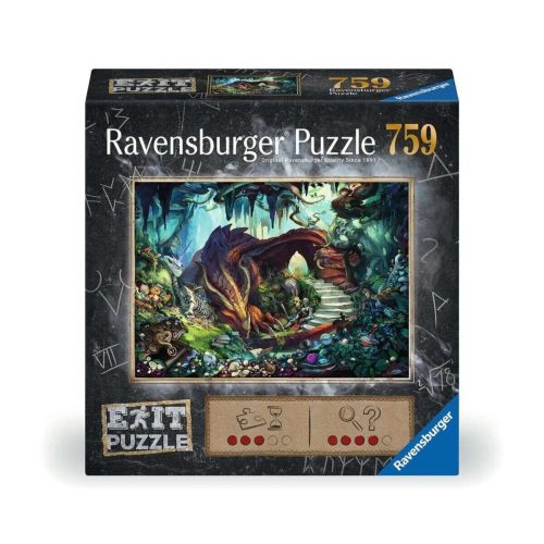 Puzzle Escape 759 db - Sárkánybarlang