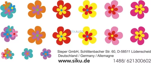  Siku 1:55 Volkswagen The Beetle Pink - 1488