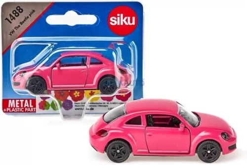  Siku 1:55 Volkswagen The Beetle Pink - 1488