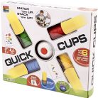 Quick Cups színes poharak társasjáték