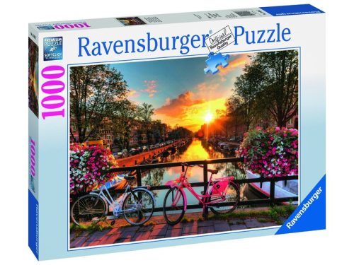 Ravensburger: Amszterdami bicikli túra 1000 darabos puzzle