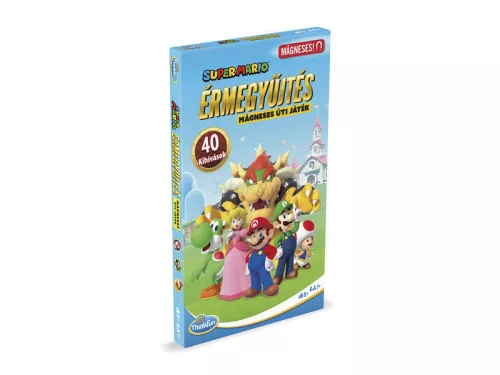 Super Mario - Érmegyűjtés, mágneses útijáték