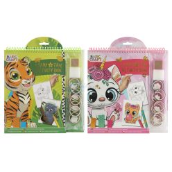 Nyomdázz és ragassz foglalkoztatófüzet, 2 féle