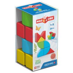   Geomag Magicube Blocks Recycled Crystal 24 darabos mágneses építőjáték