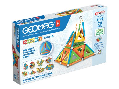 Geomag Supercolor Panels Recycled 78 db