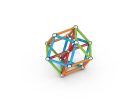 Geomag Supercolor Recycled 93 darabos mágneses építőjáték