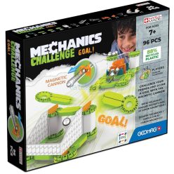 Geomag Mechanics Recycled Challenge Goal! 96 darabos mágneses építőjáték