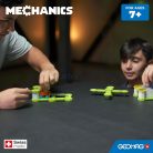 Geomag Mechanics Recycled Challenge Goal! 96 darabos mágneses építőjáték