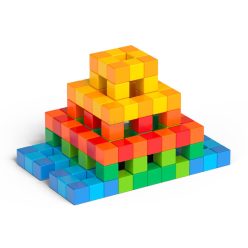   Geomag Magicube Cubes Recycled 128 db mágneses építőjáték