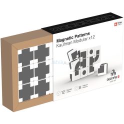 Geomag Cube Art Kaufman 12 darabos mágneses építőjáték
