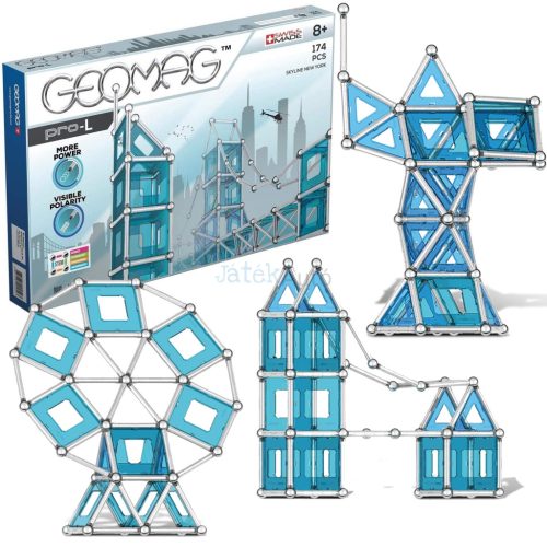 Geomag Pro-L  Skyline NY 174 darabos mágneses építőjáték