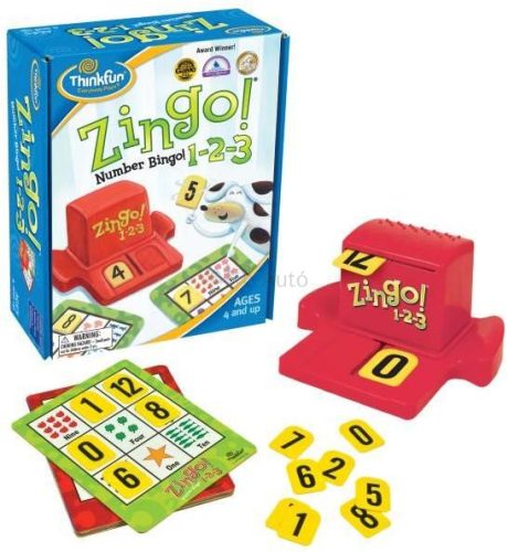 Thinkfun: Zingo 1-2-3 társasjáték