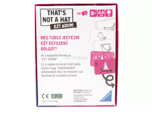 That's not a hat - Ezt adom! társasjáték