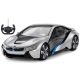 Rastar RC 1:14 BMW I8 távirányítós autó, beltér megvilágítással 49600-11