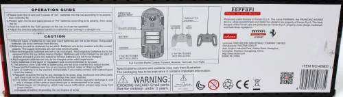 Rastar RC Ferrari LaFerrari 1:24 távirányítós autó 48900