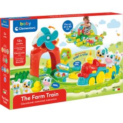 Clementoni Interaktív vonat szett