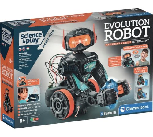 Clementoni Evolution robot - programozható robotkészítõ készlet