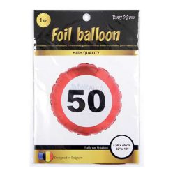 Fólia lufi 50. születésnapra