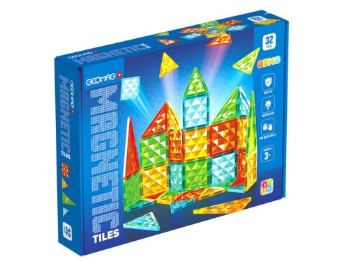 Geomag Magnetic Tiles Gems 32 darabos mágneses építőjáték