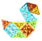 Geomag Magnetic Tiles Gems 32 darabos mágneses építőjáték