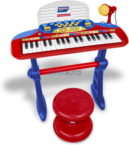 Álló szintetizátor, 37 billentyû, mikrofon