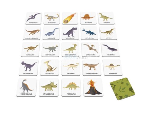 Memóriajáték - Dínók