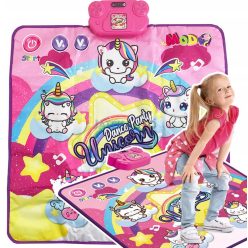 Dancing Challenge unikornis zenélő táncszőnyeg