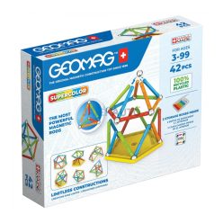   Geomag Supercolor Recycled 42 darabos mágneses építőjáték