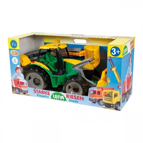 LENA Óriás markolós traktor dobozban 107 cm 02080