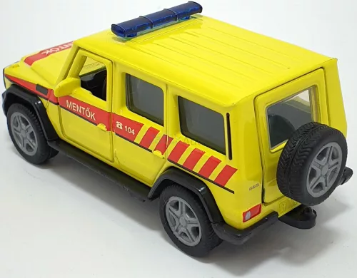 Siku 1:50 Mercedes-AMG G65 magyar mentő terepjáró - 2345